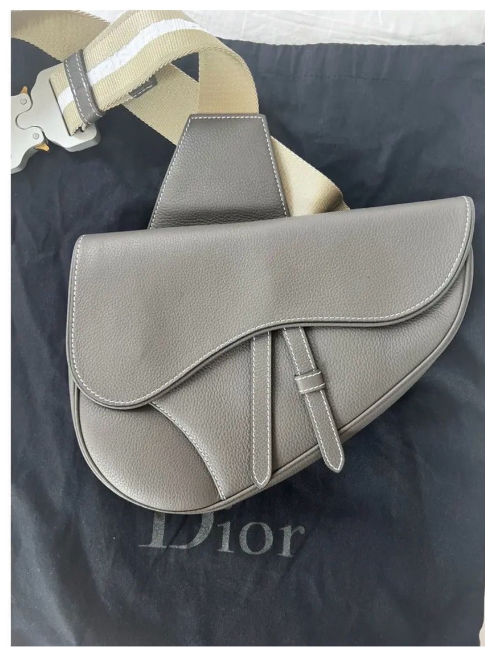 Dior Homme Large Saddle Bag